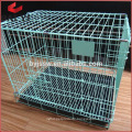 Two Door Folding Steel Dog Cages,Dog Crate,Dog Kennel With Plastic Tray